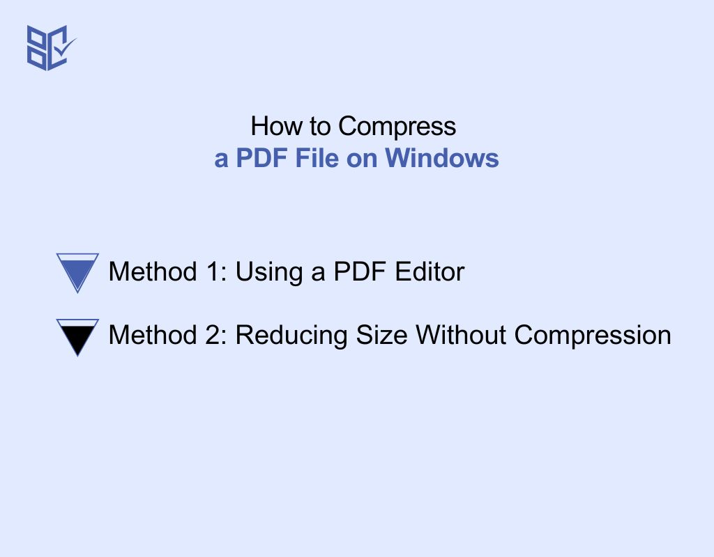 How to Compress a PDF File on Windows